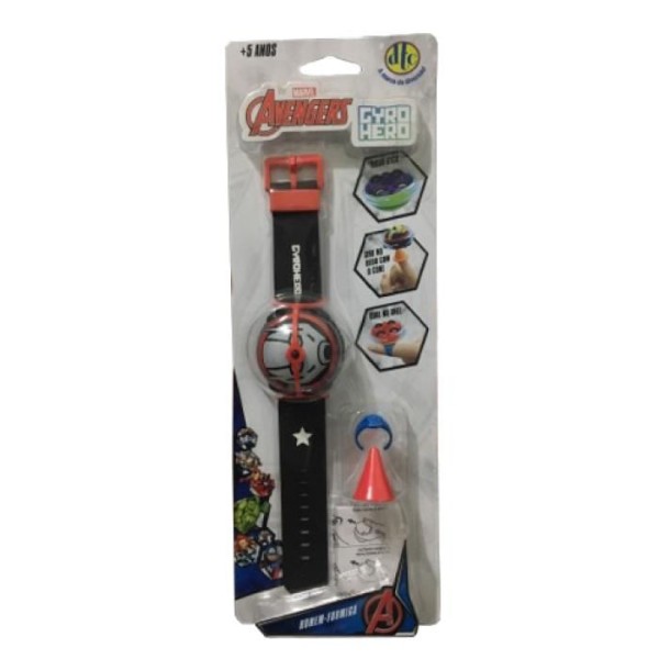 Encontraproduto.com.br - Pião de Batalha Giro Hero c/ Pulseira Homem Formiga 4924 DTC