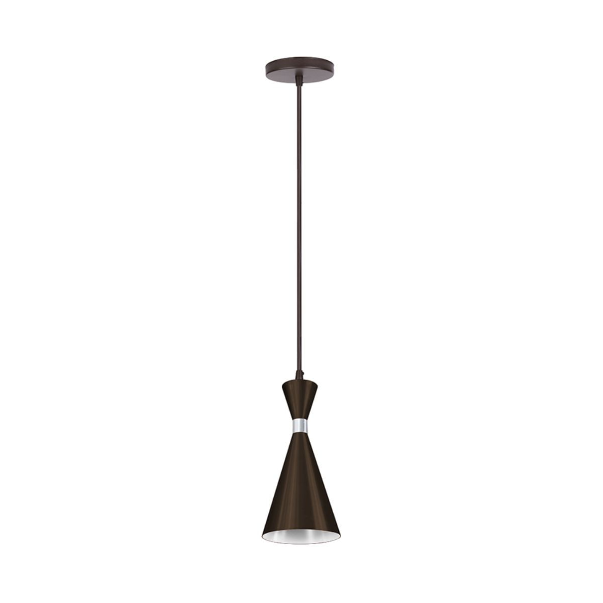 Pendente Dominica Onix Para 1 Lâmpada Kin Home