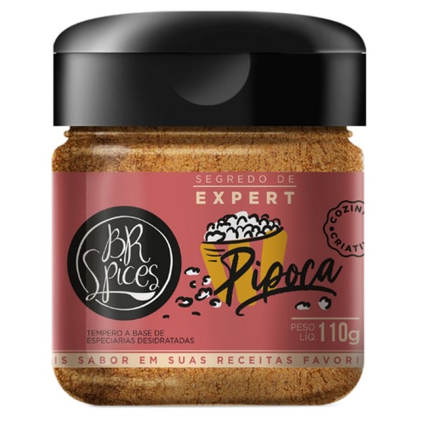 Encontraproduto.com.br - Tempero Pronto Br Spices Segredo de Expert para Pipoca 110g