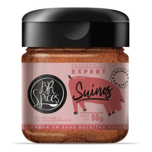 Tempero Pronto Br. Spices Segredo de Expert Suínos 90g
