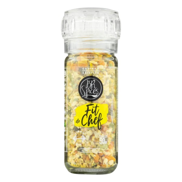 Encontraproduto.com.br - Tempero Pronto Br. Spices Fit do Chefe com Moedor 50g