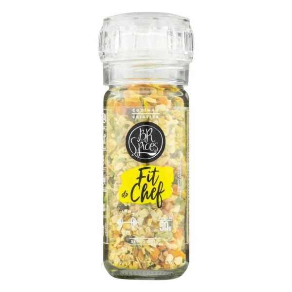 Encontraproduto.com.br - Tempero Pronto Br. Spices Fit do Chefe com Moedor 50g