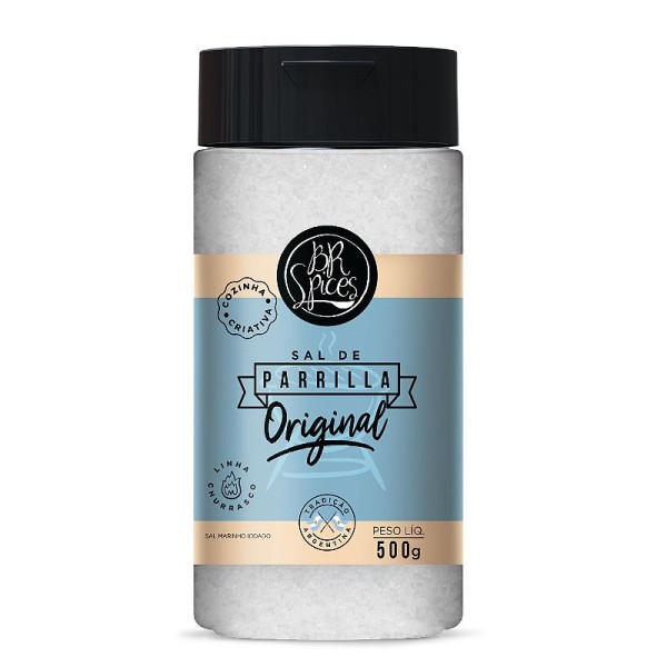 Encontraproduto.com.br - Sal P/Churrasco BR Spices Parrilla Original 500G