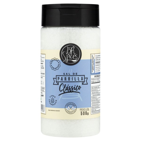Encontraproduto.com.br - Sal P/Churrasco BR Spices Parrilla Original 500G