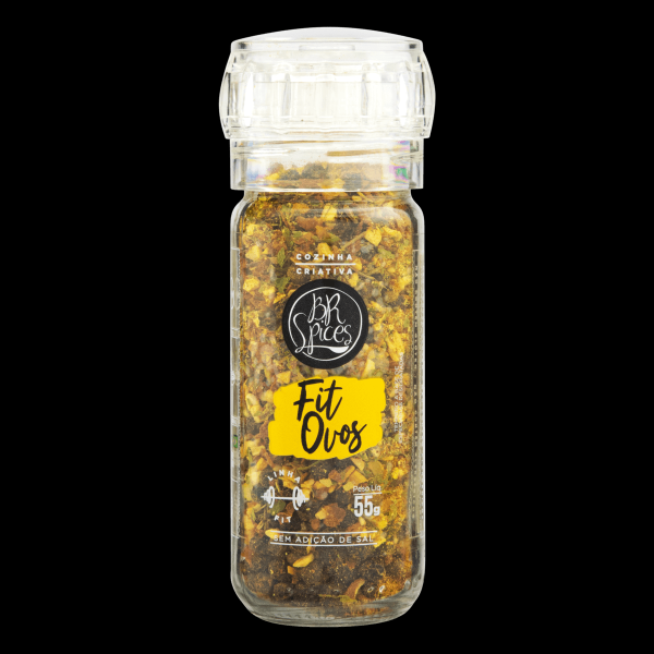 Encontraproduto.com.br - Tempero Fit Ovos Br Spices Com Moedor 55g