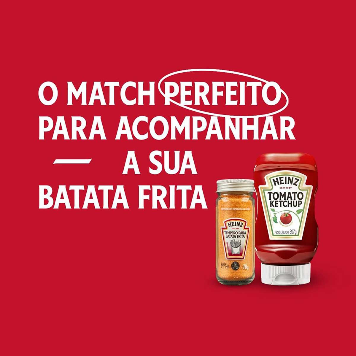 Encontraproduto.com.br - Tempero Heinz Batata Frita Frasco com 70g