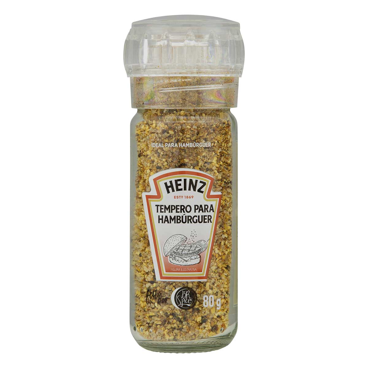 Encontraproduto.com.br - Tempero para hamburguer com moedor Heinz 80g
