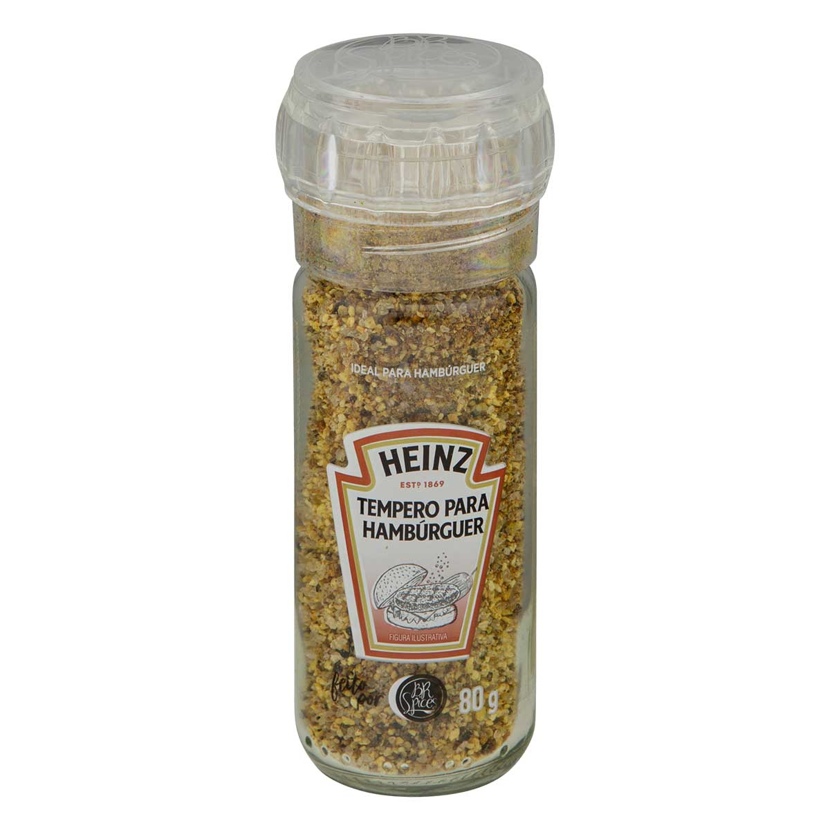 Encontraproduto.com.br - Tempero para hamburguer com moedor Heinz 80g