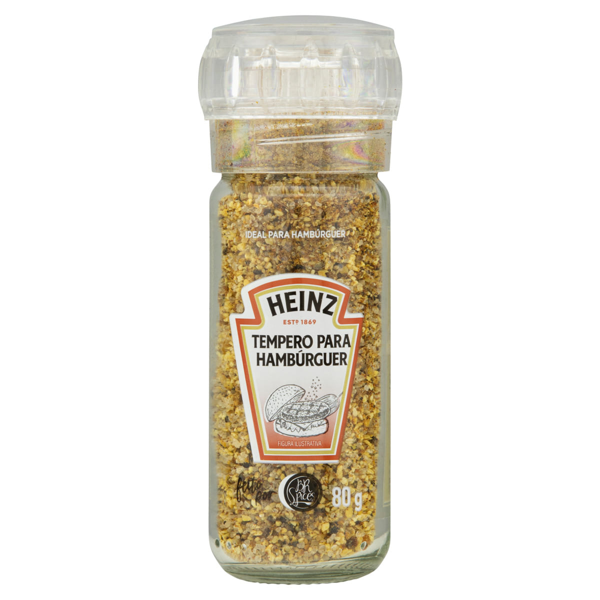 Encontraproduto.com.br - Tempero para hamburguer com moedor Heinz 80g