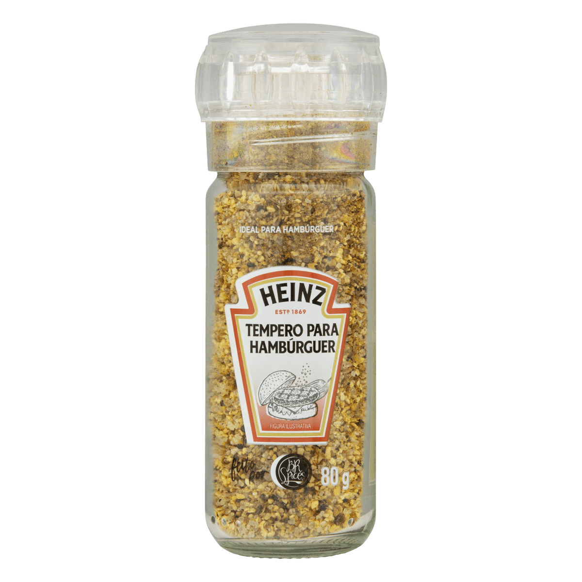 Encontraproduto.com.br - Tempero para hamburguer com moedor Heinz 80g