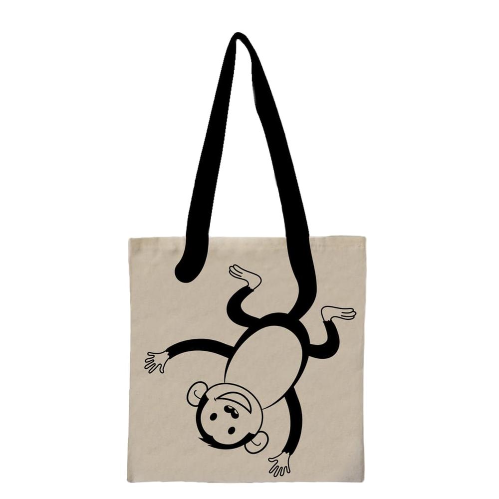 Sacola Tecido Ecobag Macaco