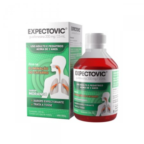 Encontraproduto.com.br - Xarope Expectovic120ml