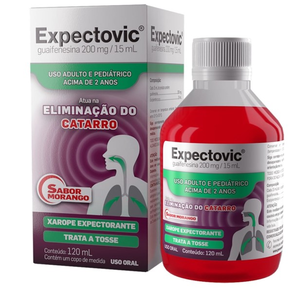 Encontraproduto.com.br - Xarope Expectovic120ml