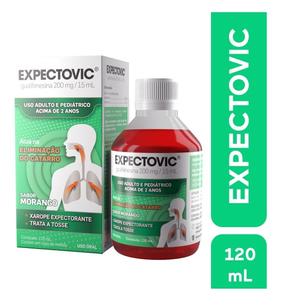 Encontraproduto.com.br - Xarope Expectovic120ml