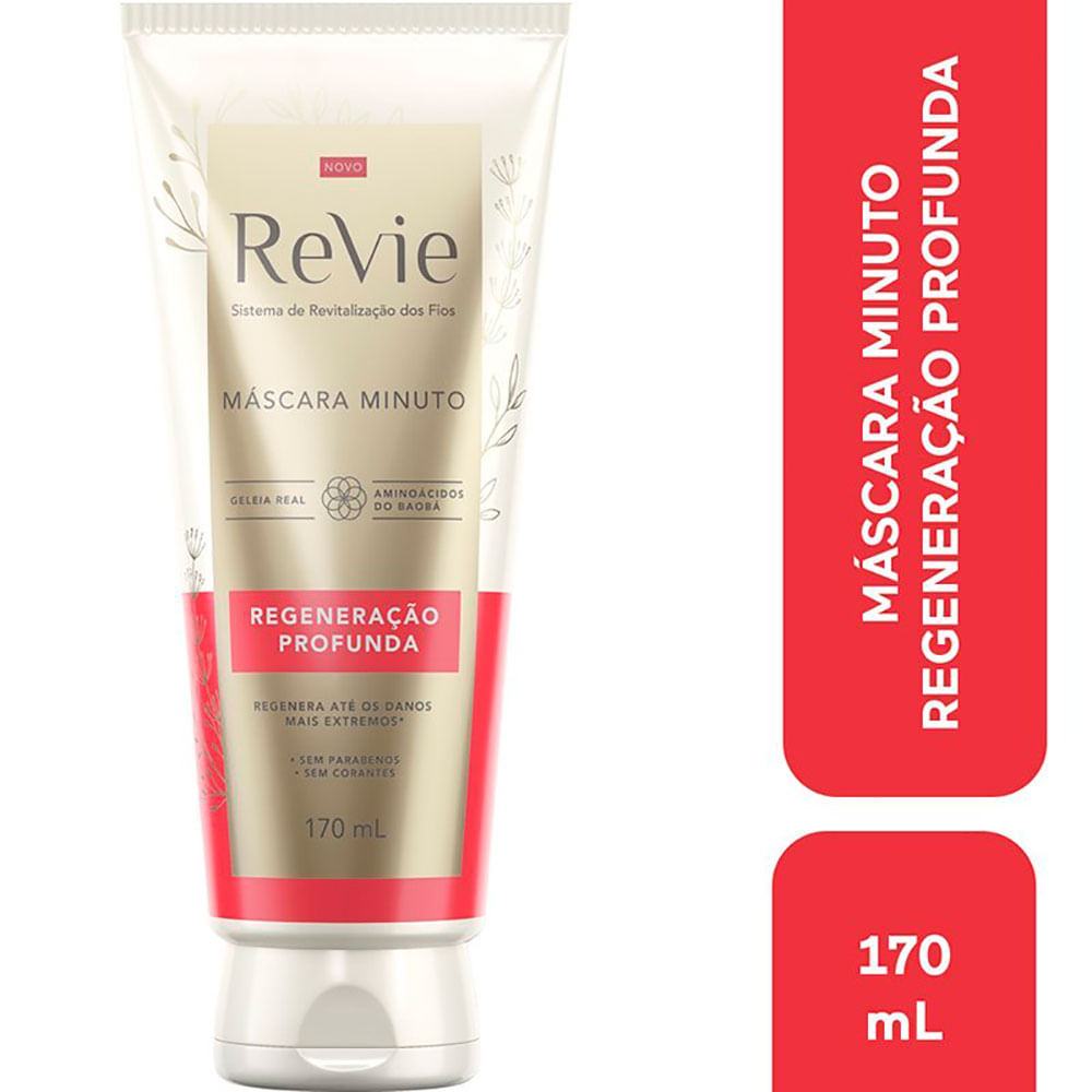 Encontraproduto.com.br - Revie Minuto Máscara de Regeneração Profunda 170ml