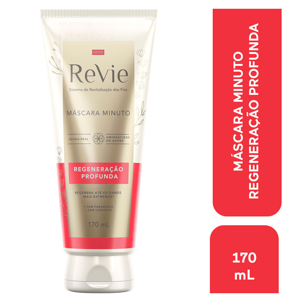 Encontraproduto.com.br - Revie Minuto Máscara de Regeneração Profunda 170ml