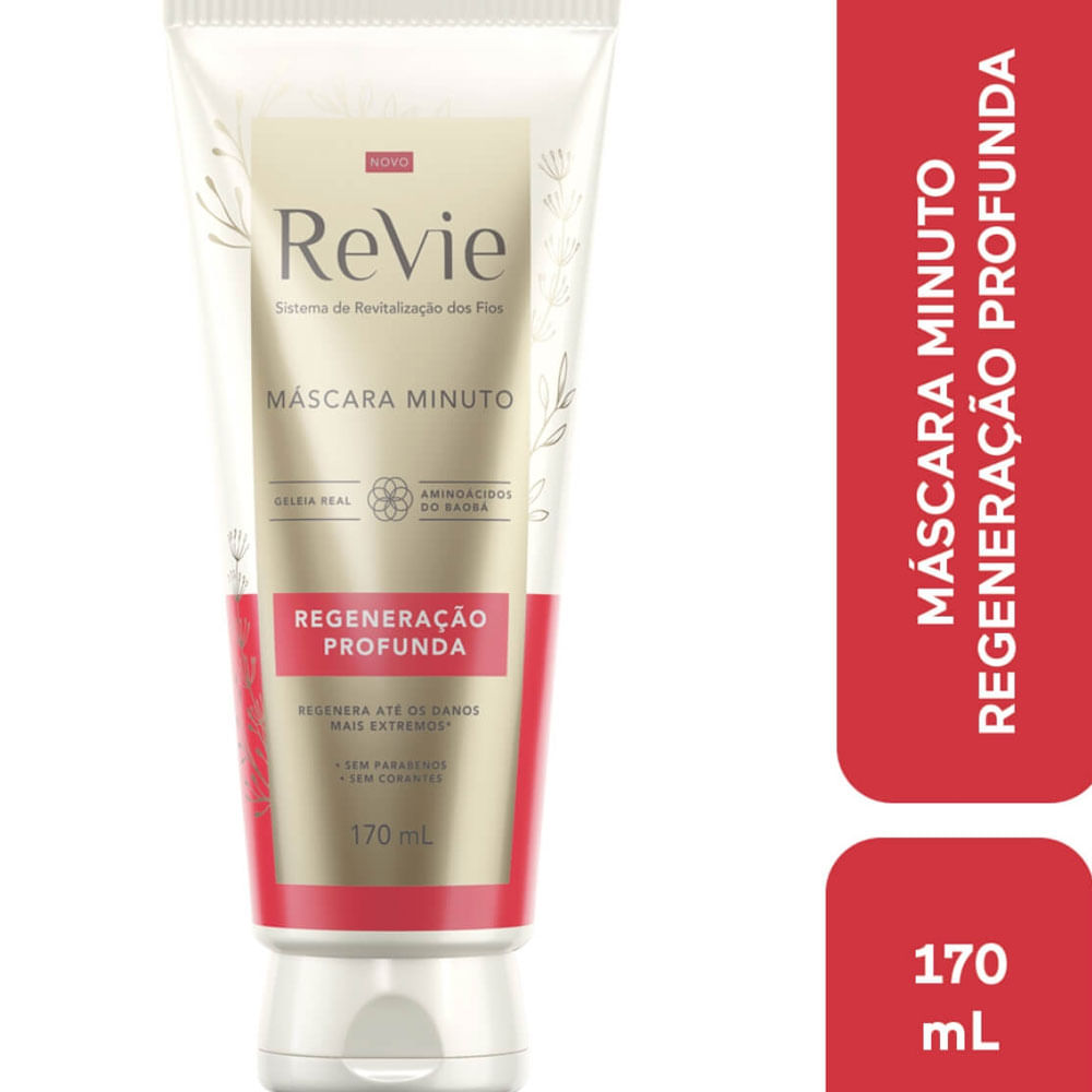 Encontraproduto.com.br - Revie Minuto Máscara de Regeneração Profunda 170ml