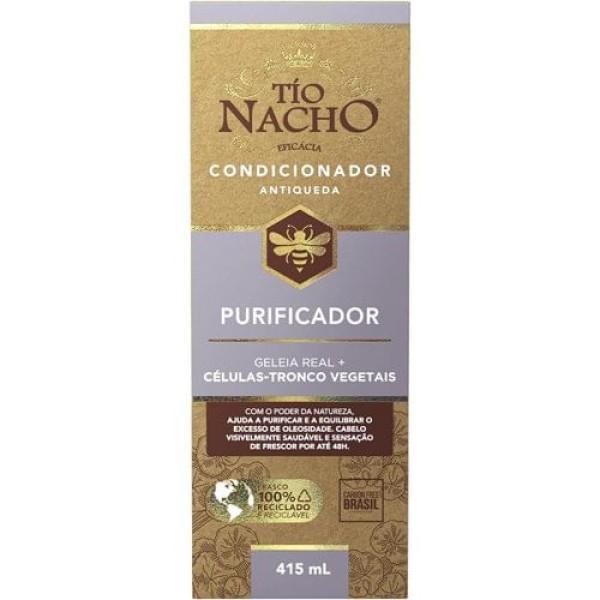 Encontraproduto.com.br - Condicionador Antiqueda Tio Nacho Purificador 415ml