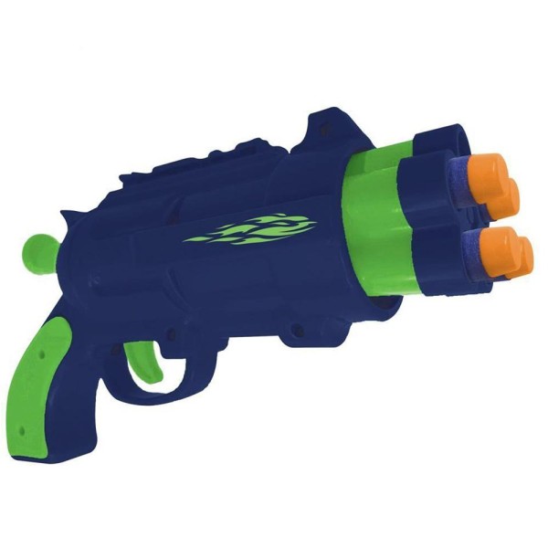 Lançador Dardos 6 Dardos 2 Cores Unik Toys