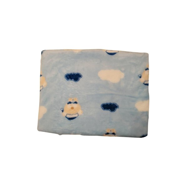 Encontraproduto.com.br - Manta Para Bebê com Naninha É Hora de Nanar Menino - Unik