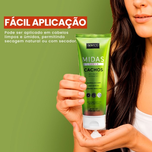 Encontraproduto.com.br - Midas Turbo Cachos Biofios Ativador de Cachos
