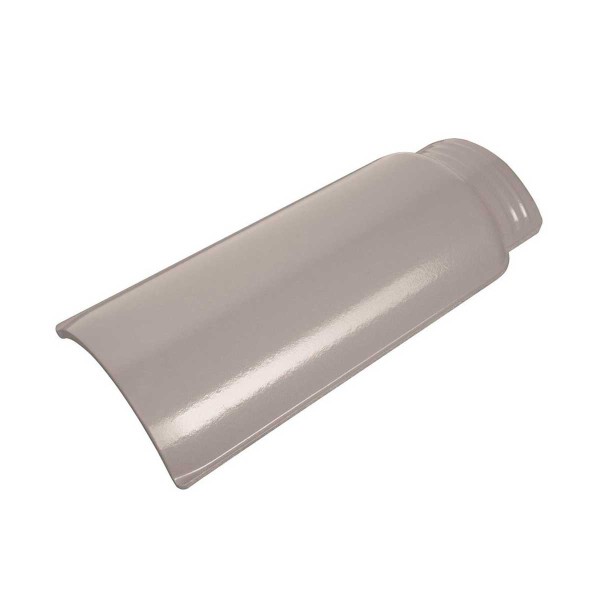 Encontraproduto.com.br - Telha Lateral Esmaltada Wave Cejatel O855/03 Cinza