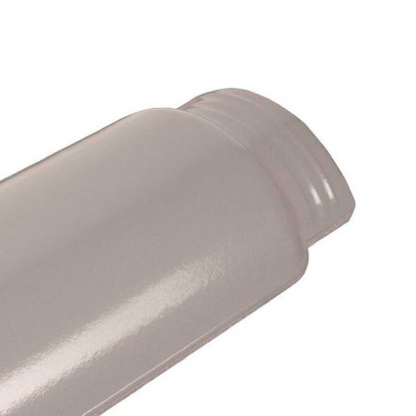 Encontraproduto.com.br - Telha Lateral Esmaltada Wave Cejatel O855/03 Cinza