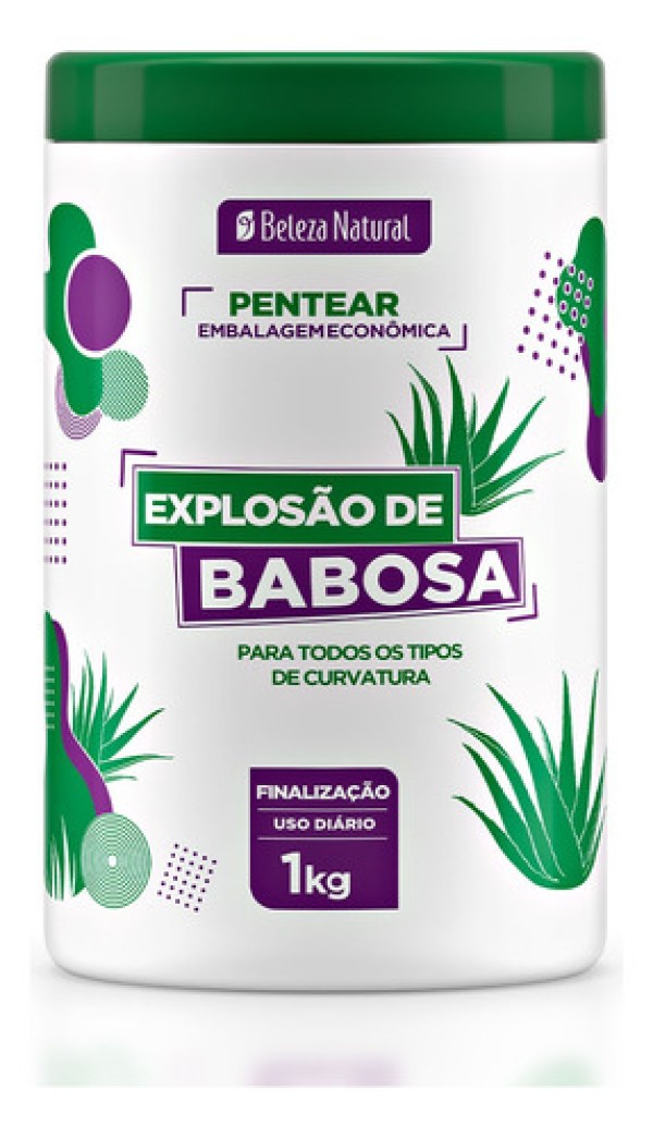 Creme de Pentear Explosão de Babosa 1Kg