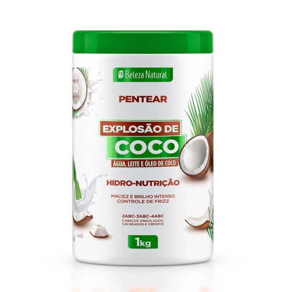 Encontraproduto.com.br - Creme de Pentear Explosão de Coco 1Kg