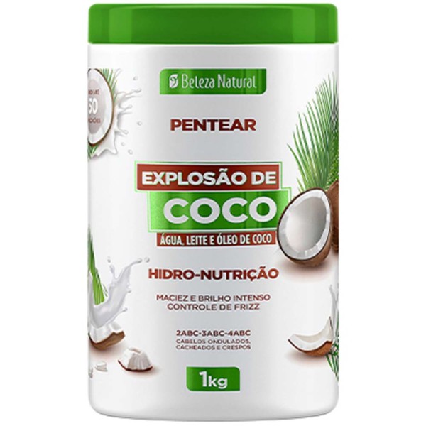 Encontraproduto.com.br - Creme de Pentear Explosão de Coco 1Kg