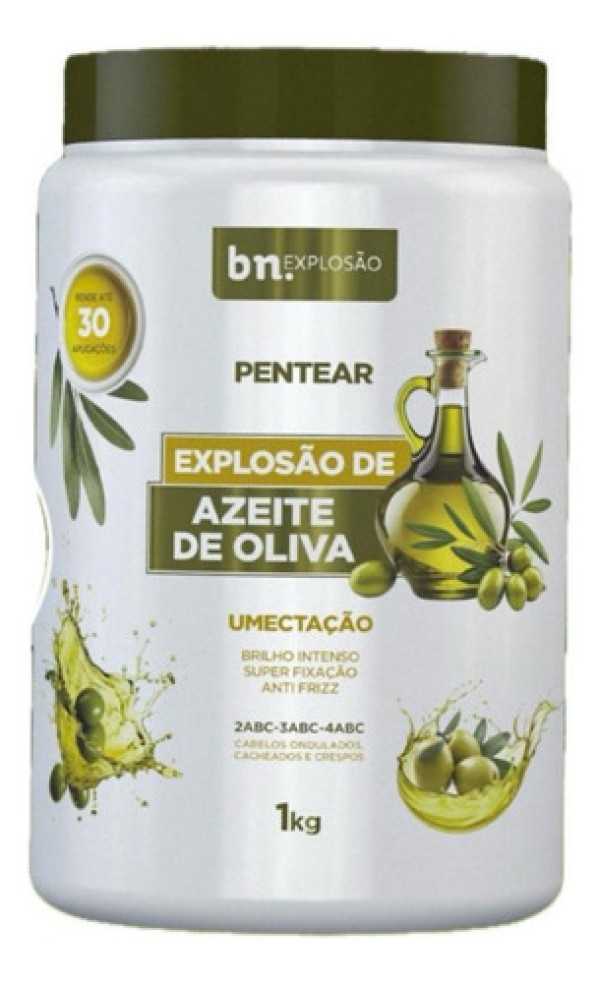 Creme de Pentear Explosão de Azeite de Oliva 1Kg