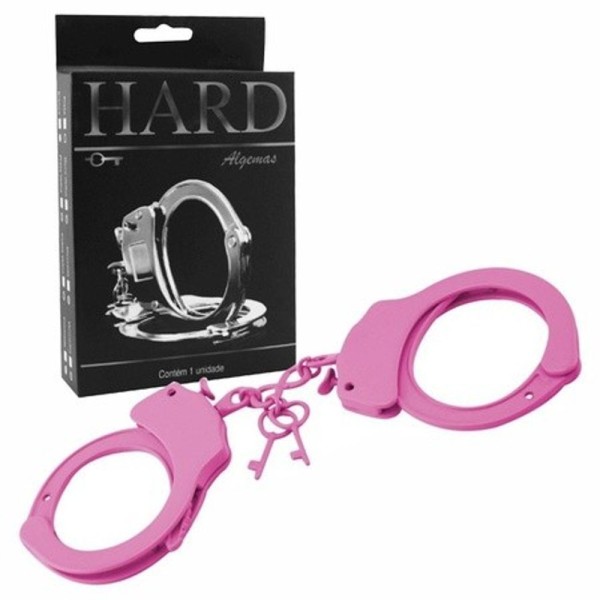 Encontraproduto.com.br - Algema Em Metal Rosa ? Linha Hard