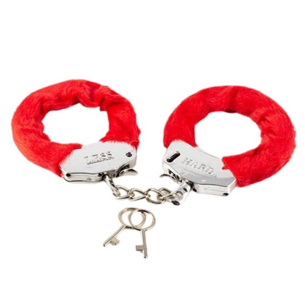 Encontraproduto.com.br - Algemas Cromadas Em Abs Com Pelúcia | Less