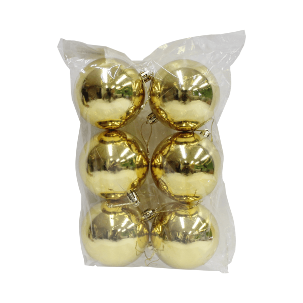 Encontraproduto.com.br - BOLA BASIC  7CM METALICA OURO