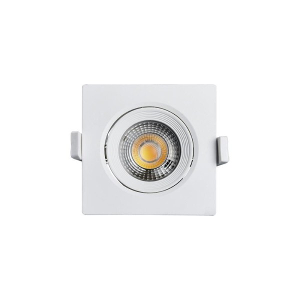 Spot LED 10W 3000K Quadrado Black+Decker