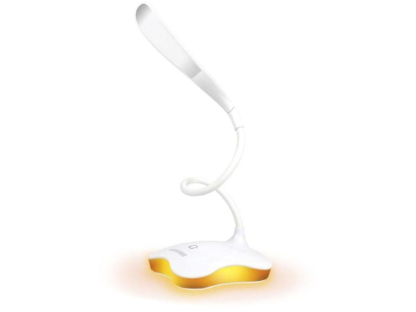 Encontraproduto.com.br - Luminaria de Mesa ECO 6500K Touch Branca Pilha/USB 2W Black+Decker