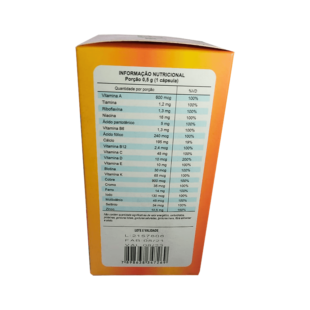 Encontraproduto.com.br - PenseVita Vitamina A-Z Multi com 60 cápsulas