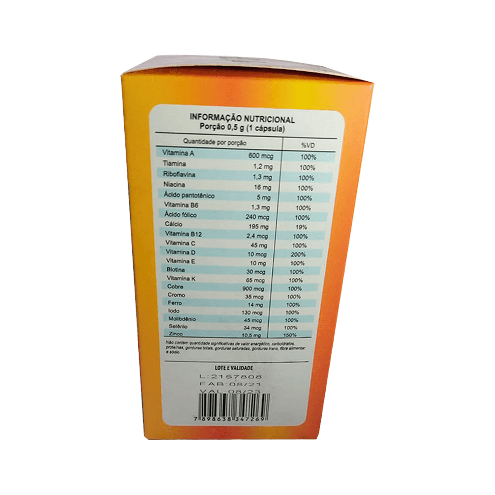 Encontraproduto.com.br - PenseVita Vitamina A-Z Multi com 60 cápsulas