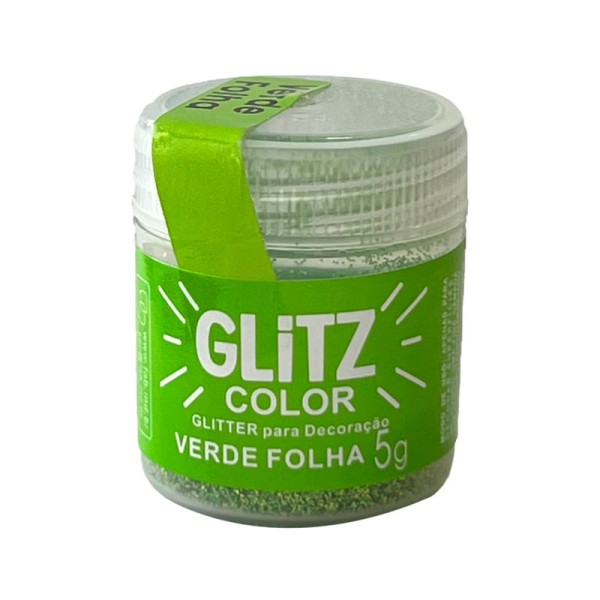 Glitter Verde Folha 5G FAB