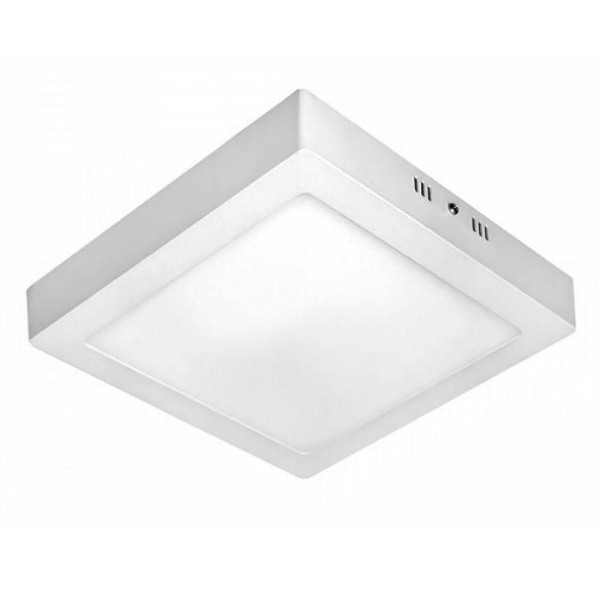 Encontraproduto.com.br - Painel Luminária Plafon Quadrada Led 30x30 Sobrepor - 25w