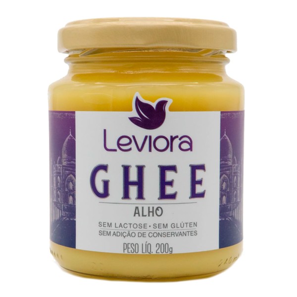 Encontraproduto.com.br - Ghee c/ Alho Leviora Vidro 200g