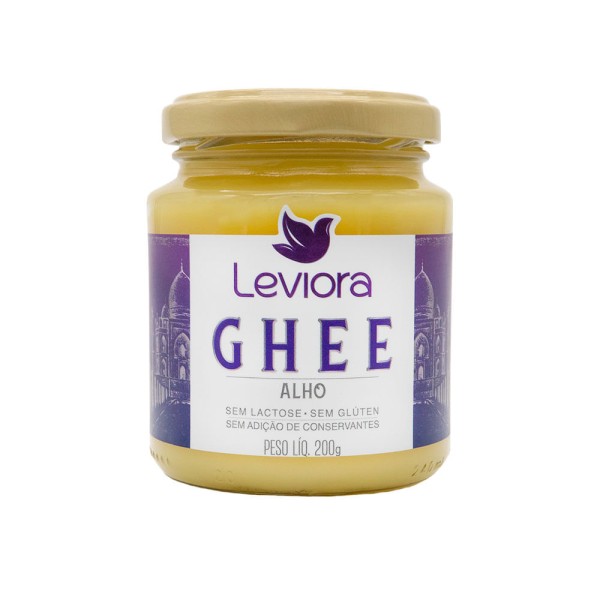 Encontraproduto.com.br - Ghee c/ Alho Leviora Vidro 200g