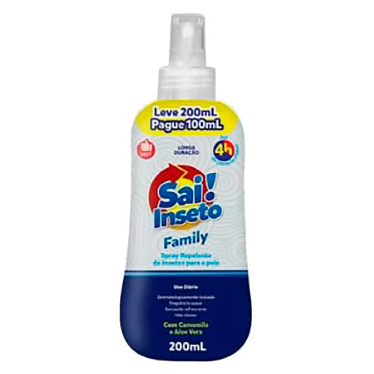 Encontraproduto.com.br - Spray Repelente Sai Insetos Family 4 horas 200ml