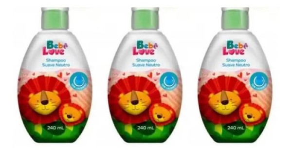 Shampoo Suave Neutro Bebê Love 240ML