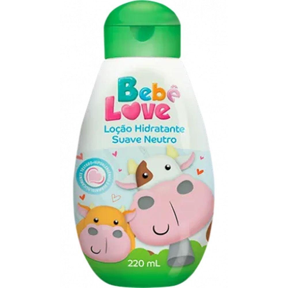 Loção Hidratante Suave Neutro Bebê Love  220ML
