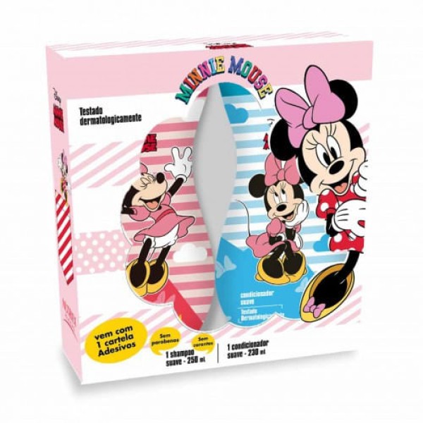 Encontraproduto.com.br - Sh+Cd Nutriex Minnie 250ml+230ml