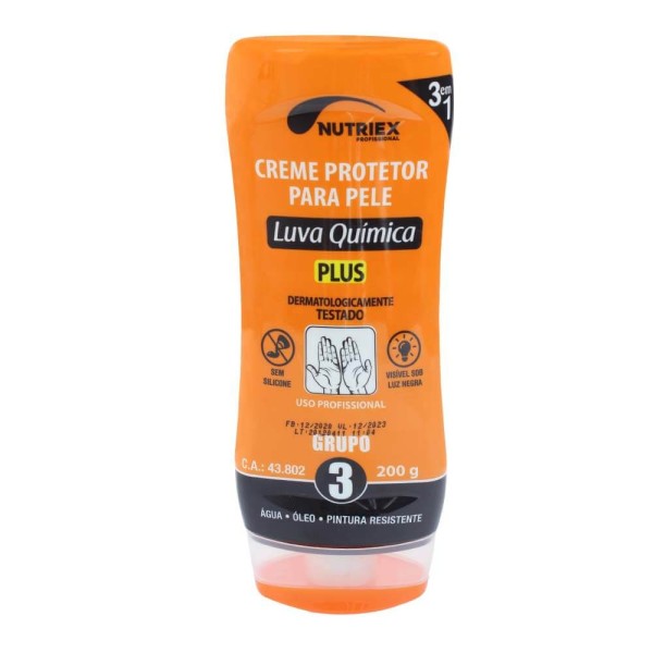 Protetor para Pele Luva Química Nutriex Grupo 3 200G