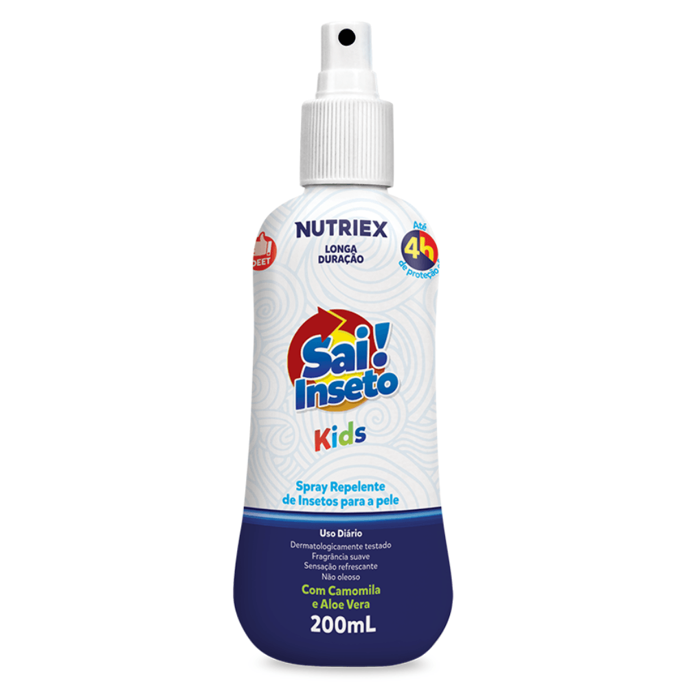 Encontraproduto.com.br - Spray Repelente de Insetos Sai! Inseto Kids 4h - 200ml