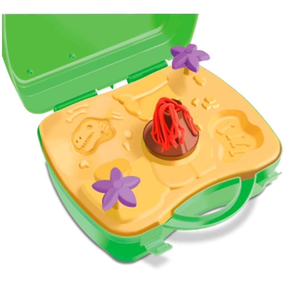 Encontraproduto.com.br - Minha Maletinha Dino Divertoys com Acessórios