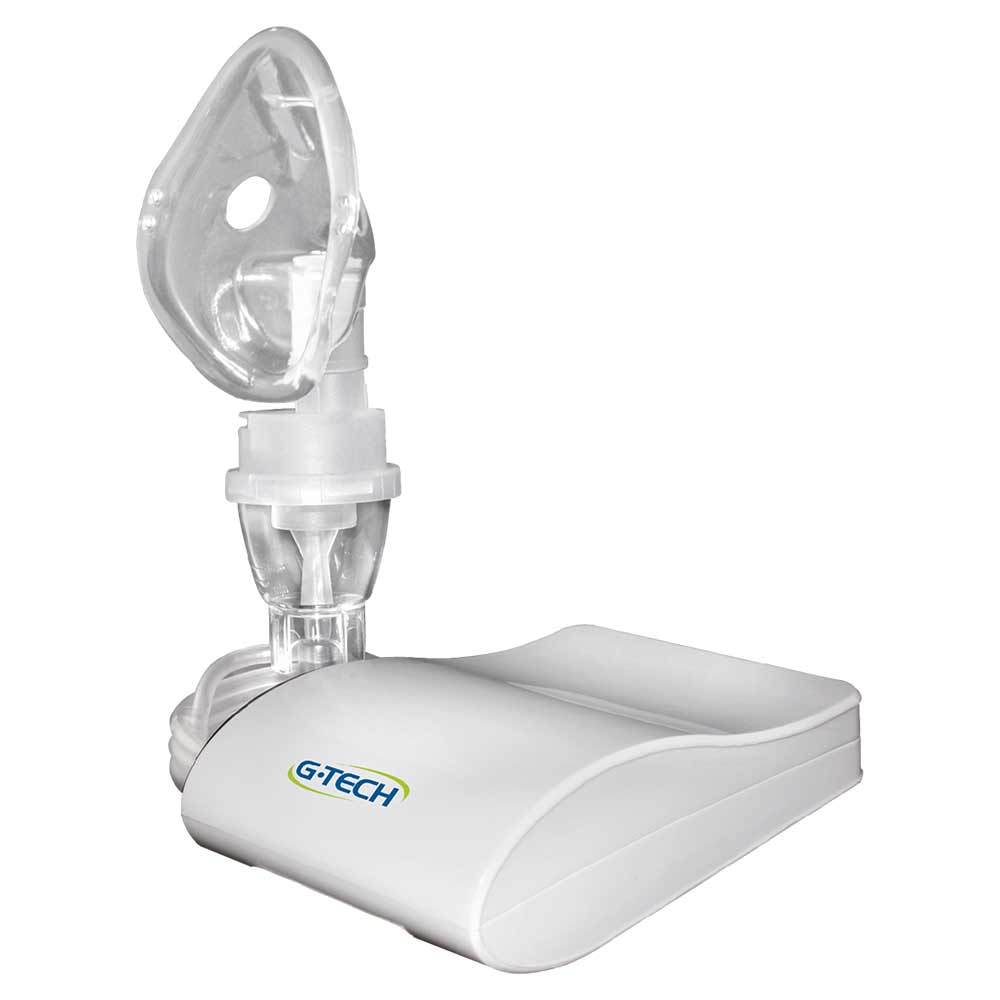 Encontraproduto.com.br - Nebulizador G-Tech Compact DC1 Ar Comprimido Bivolt